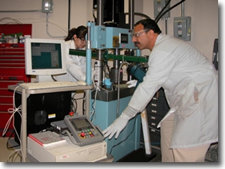 MTS for corrosion fatigue and mechanical behavior tests